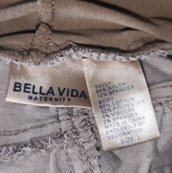 Maternity Jeggins - Tan - Picture 3 of 4